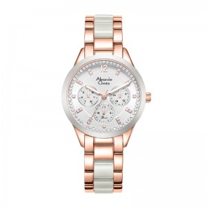 Alexandre Christie AC 2B01 Rosegold White BFBRGSLDR